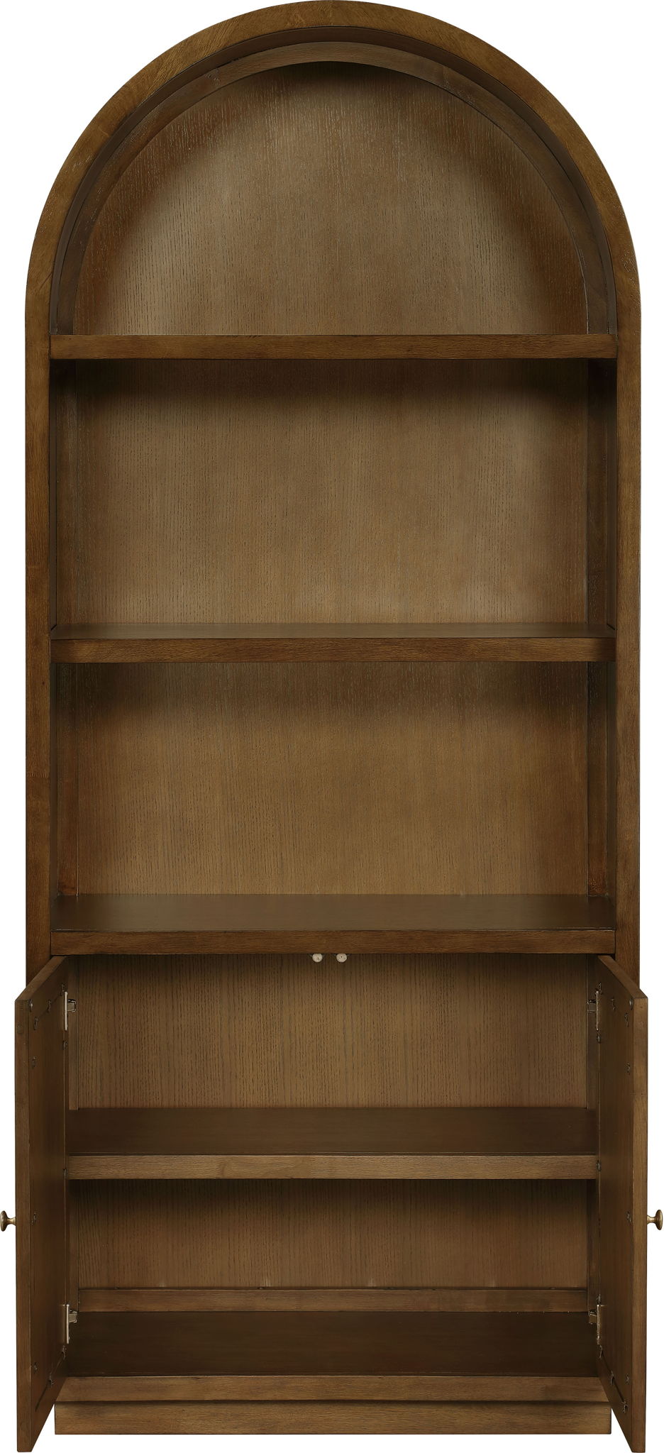 Botanical - Oak Veneer And Solid Wood Bookcase