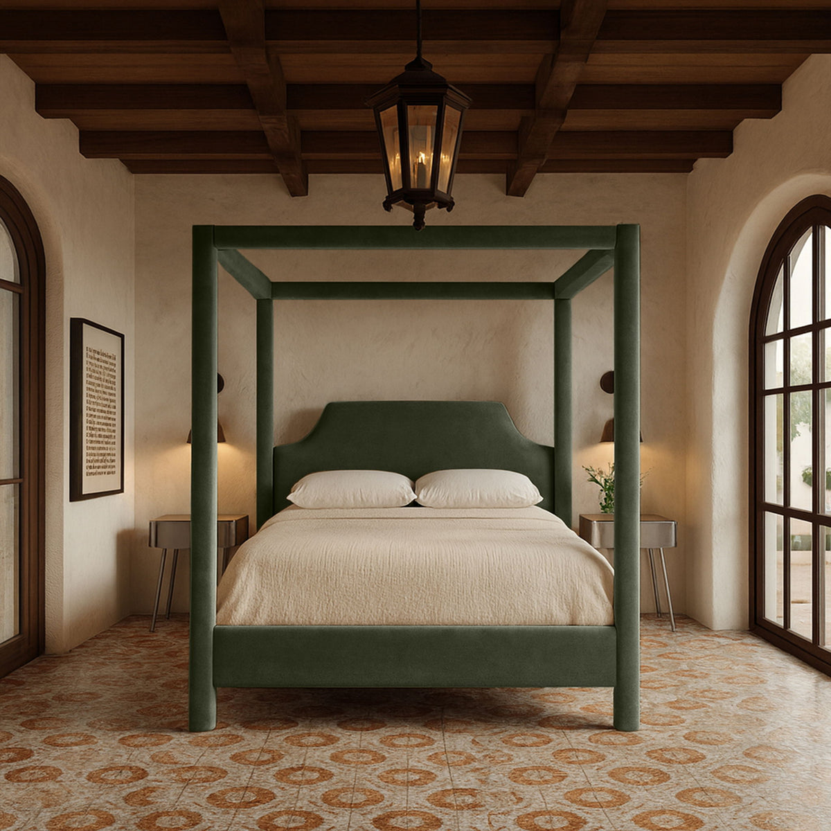 Dawson - Velvet Upholstered Bed