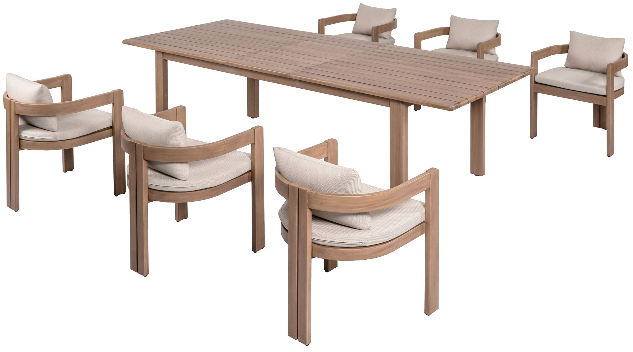 Newport - Water Resistant Fabric Upholstered Outdoor Patio Dining Chair