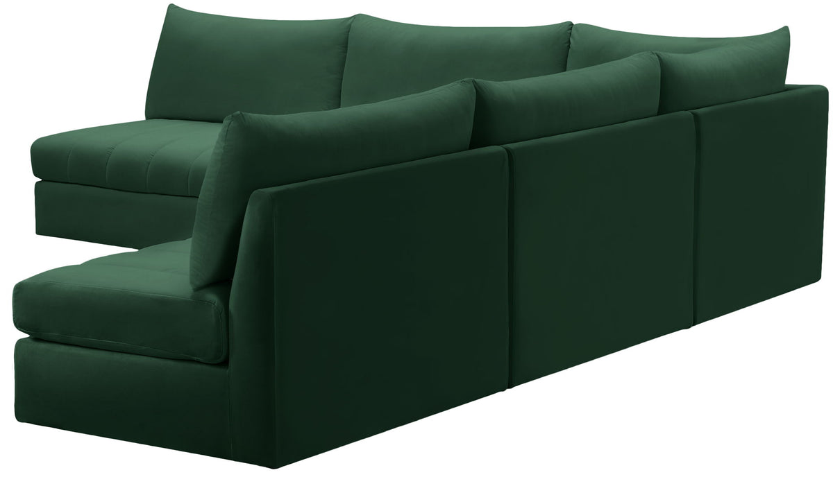 Jacob - Modular Corner Armless Sectional 5 Piece