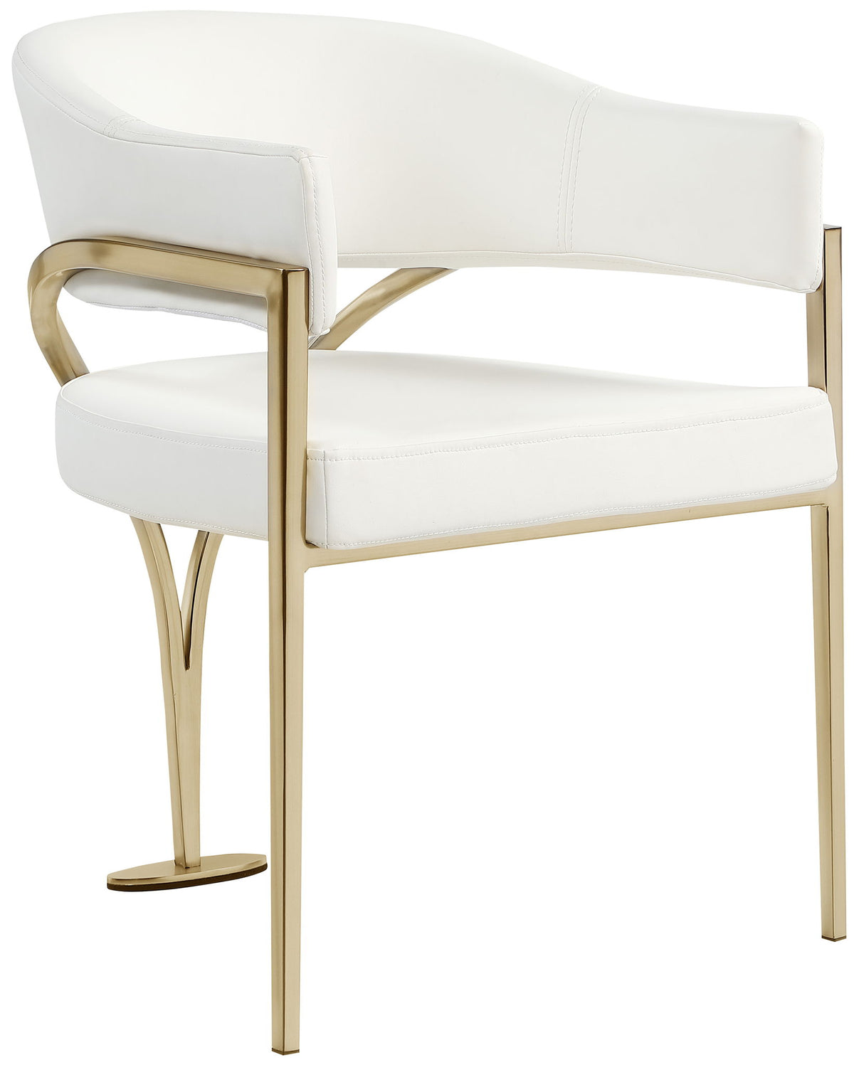 Madelyn - Dining Chair (Set of 2) - Brushed Brass