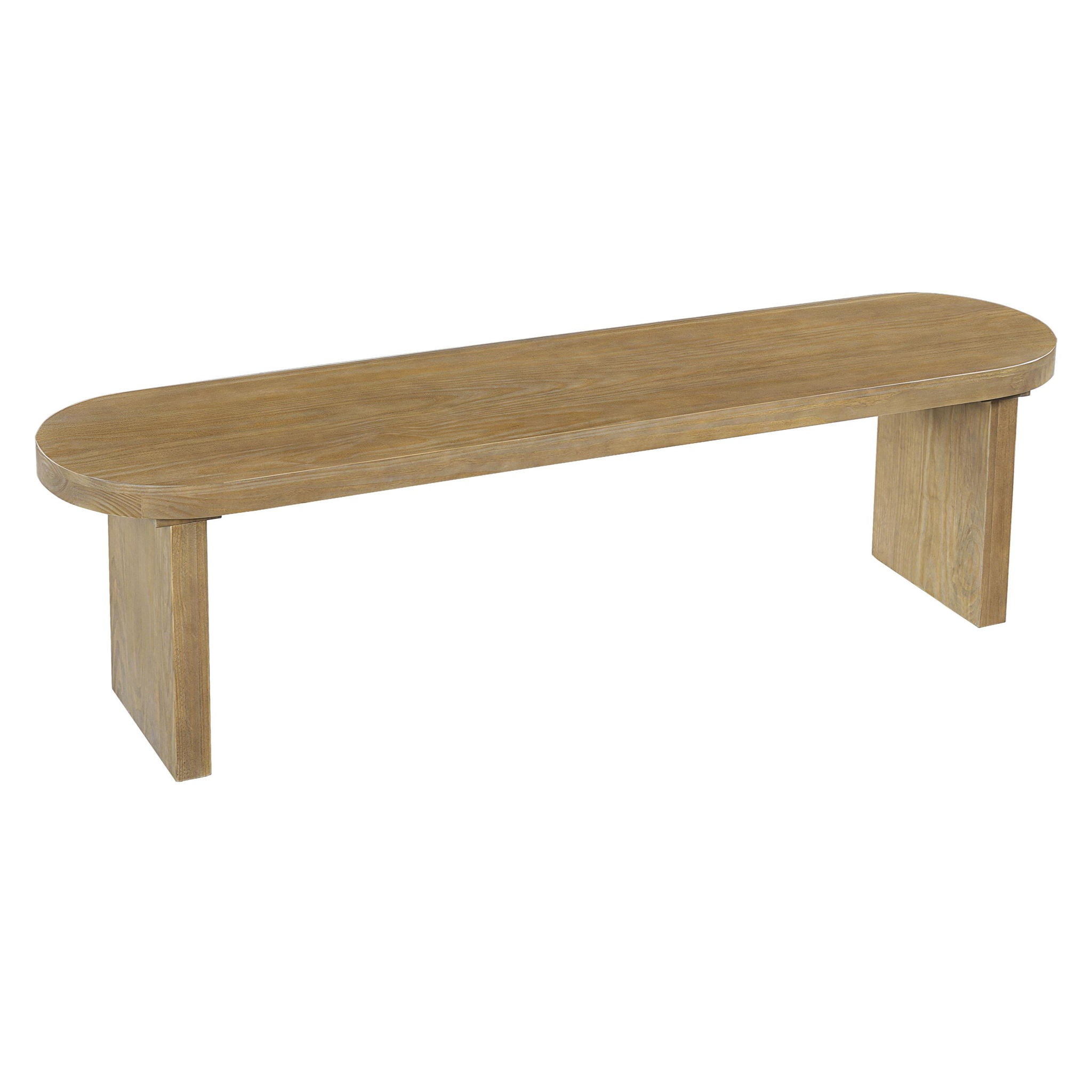 Indoor Dining Bench, 350 Lbs Weight Capacity, Fits 3 People - Pine