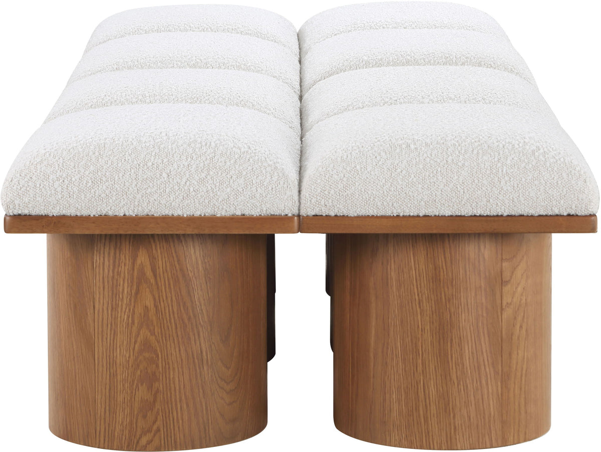 Pavilion - 8 Piece Modular Bench With Brown Base