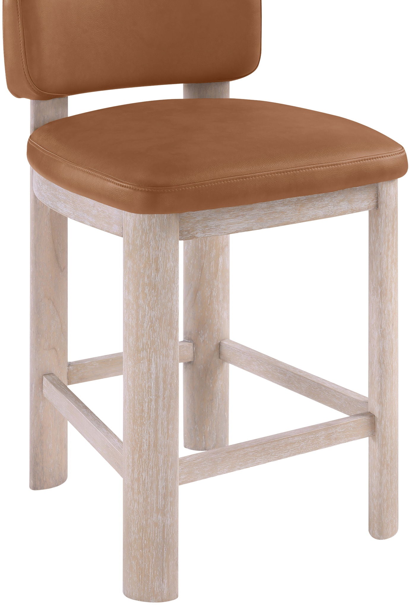 Paloma - Faux Leather Upholstered Counter Stool (Set of 2)