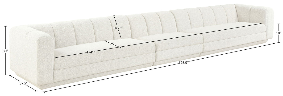 Modari - Sectional - Cream