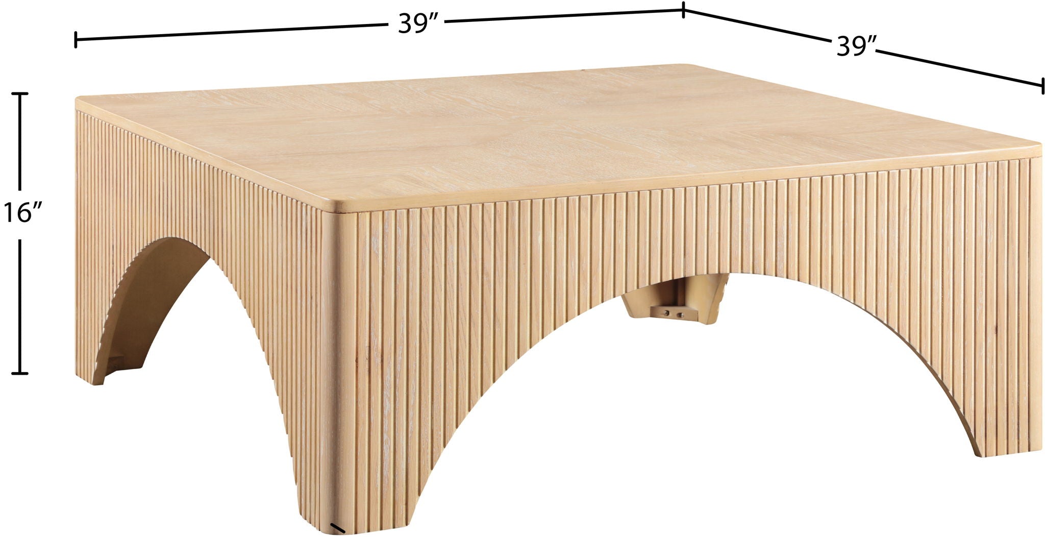 Eloise - Oak Veneer Coffee Table