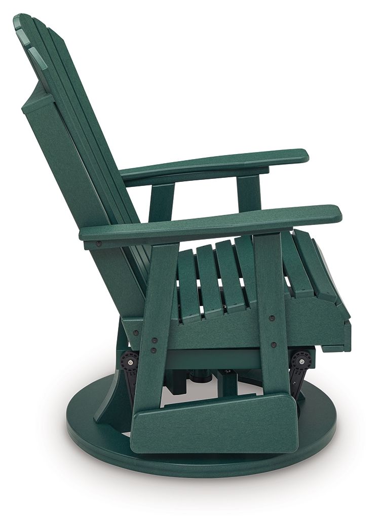 Shell Beach - Swivel Glider Chair - Green