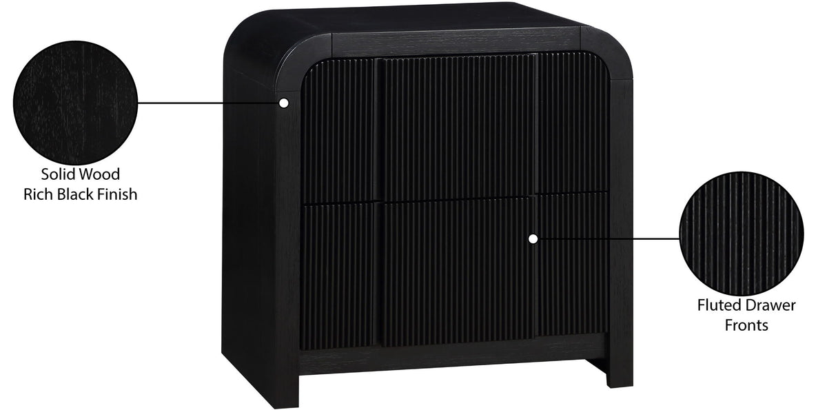 Fluted - Night Stand