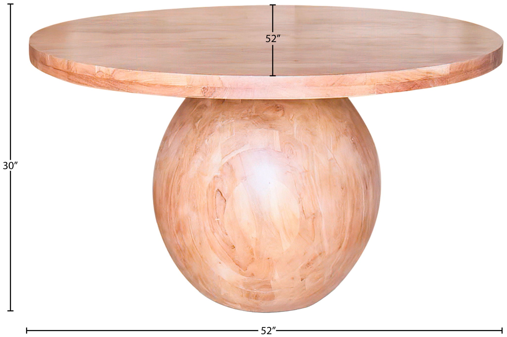 Halton - Dining Table - Acacia Wood