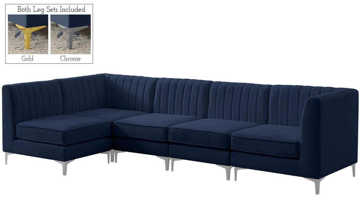 Alina - 5 Piece Modular Sectional