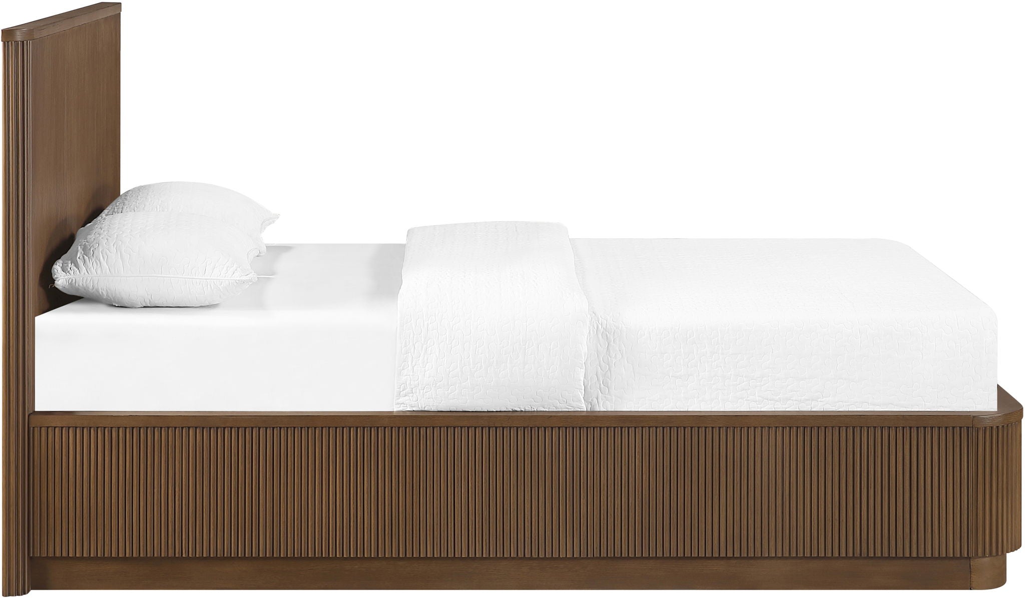 Astrid - Solid Wood And Oak Veneer Bed (3 Boxes)
