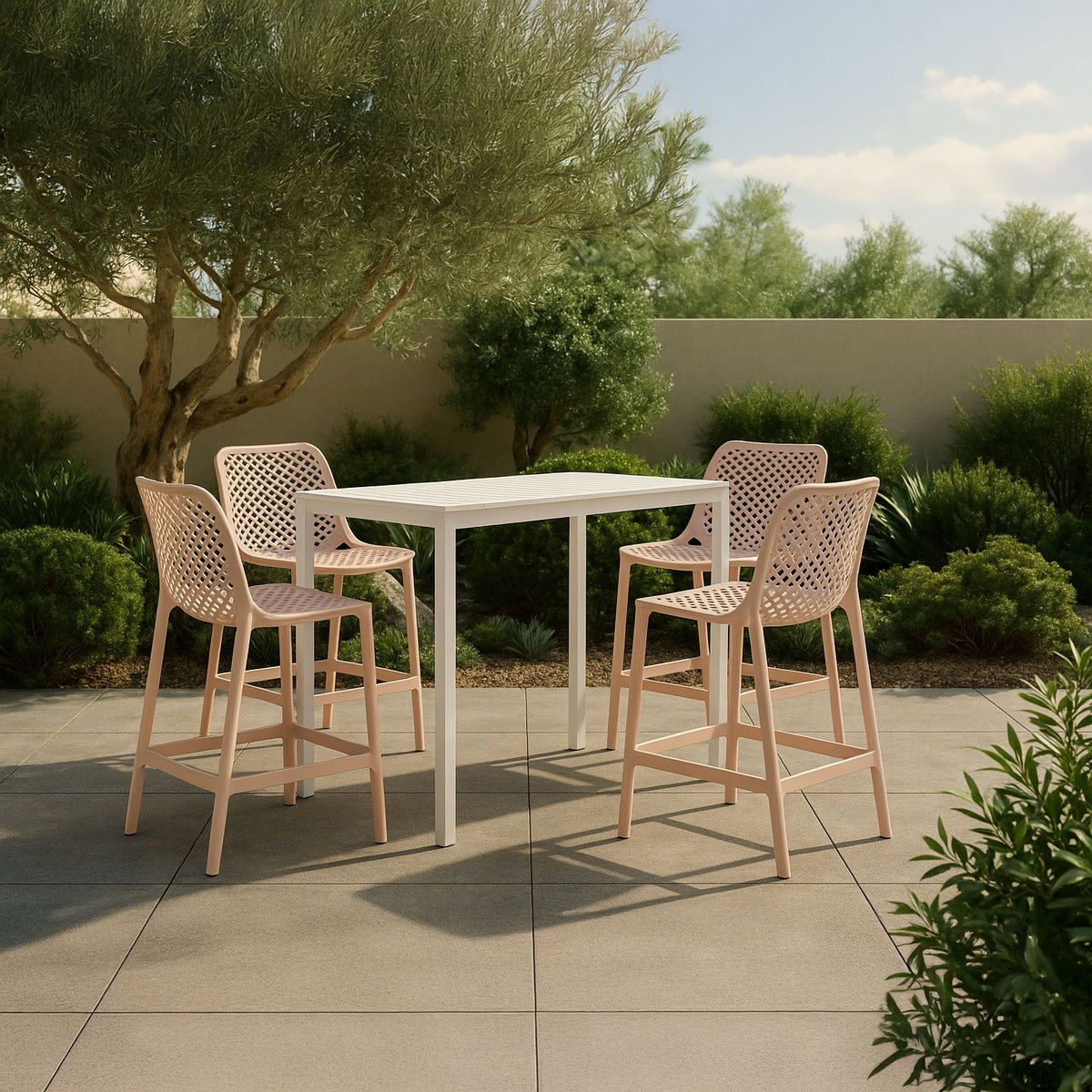 Mykonos - Outdoor Patio Stool (Set of 2)