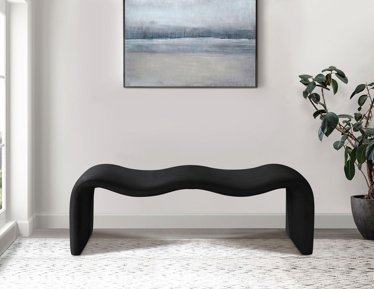 Willow - Faux Leather Bench