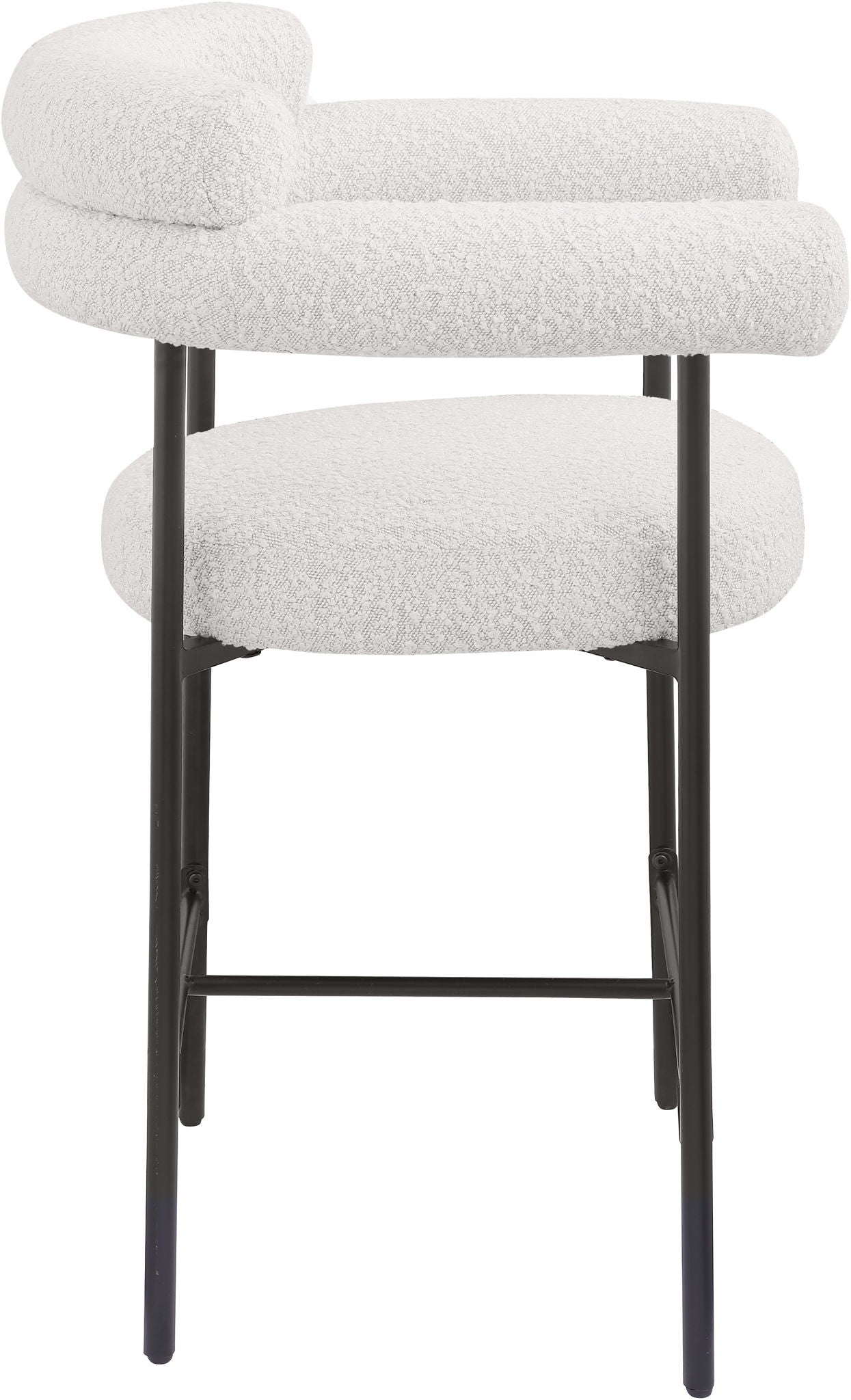 Blake - Counter Stool With Black Base (Set of 2)