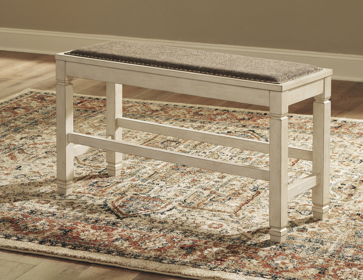 Bolanburg - DBL Counter UPH Bench - Beige