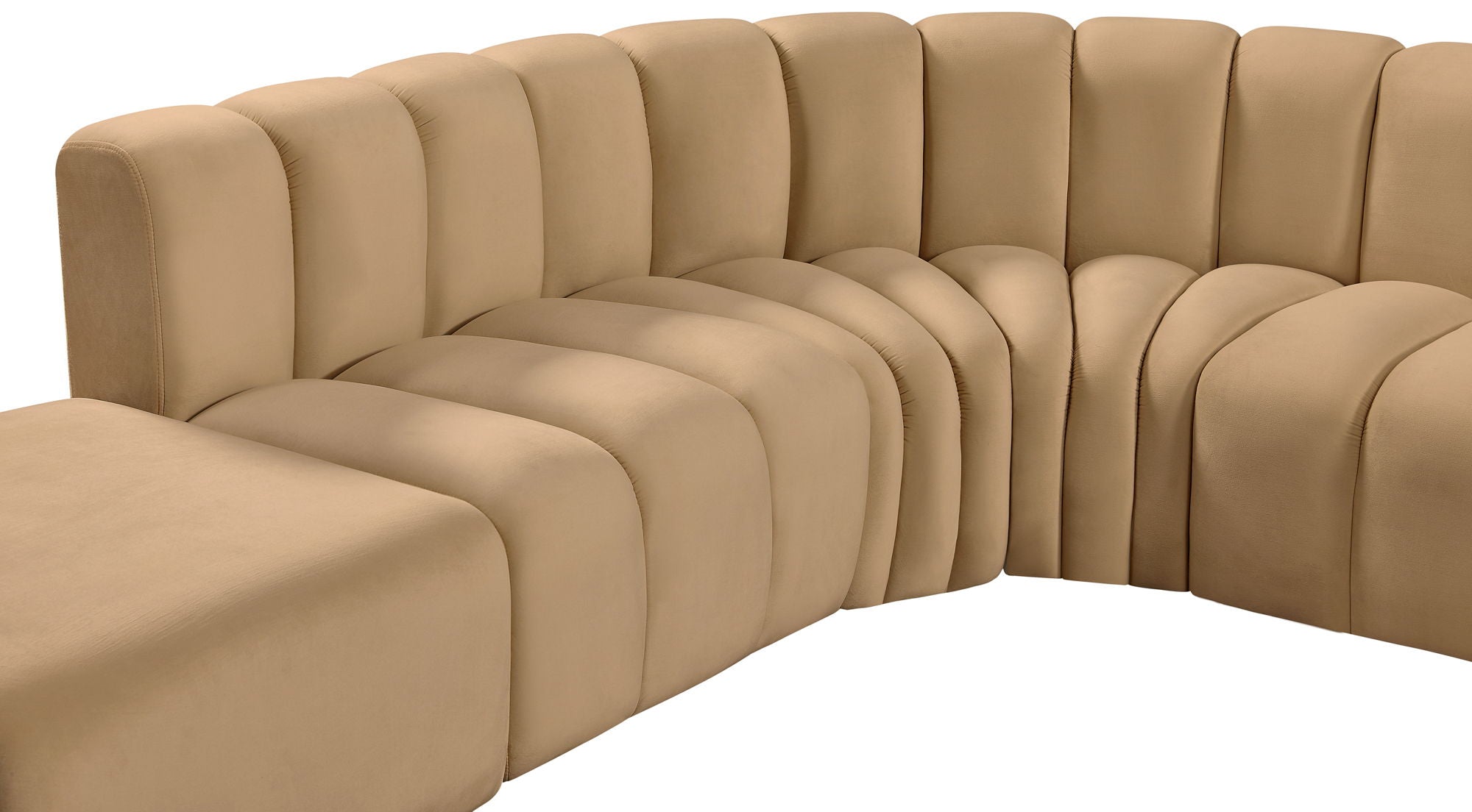 Arc - Velvet Modular Sectional