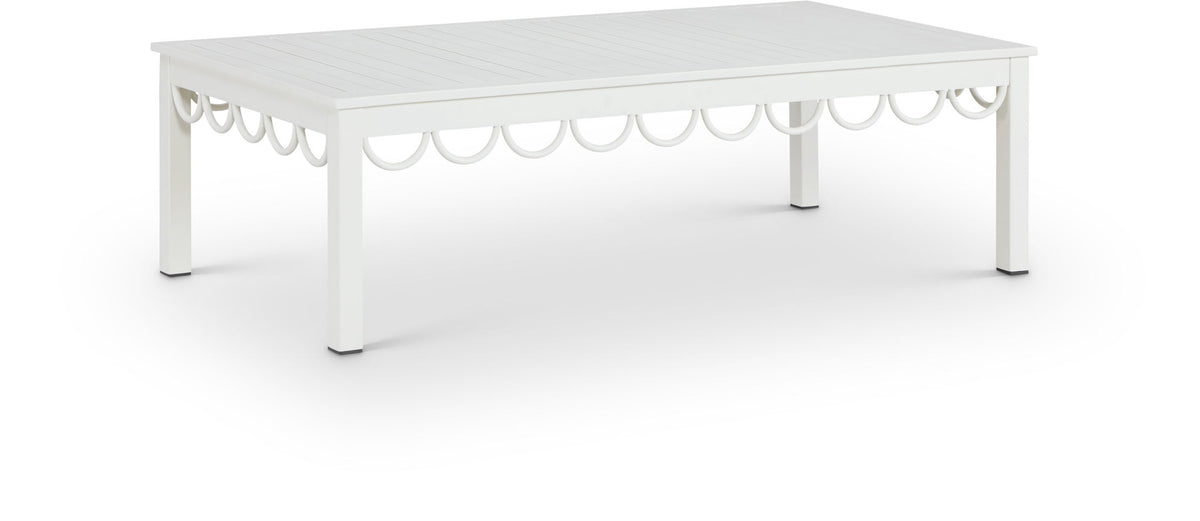 Portofino - Aluminum Outdoor Patio Coffee Table