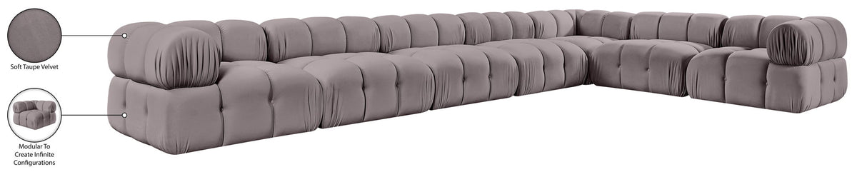 Orin - 7 Piece Modular Sectional (4 Modular Chairs, 3 Corner Chairs)