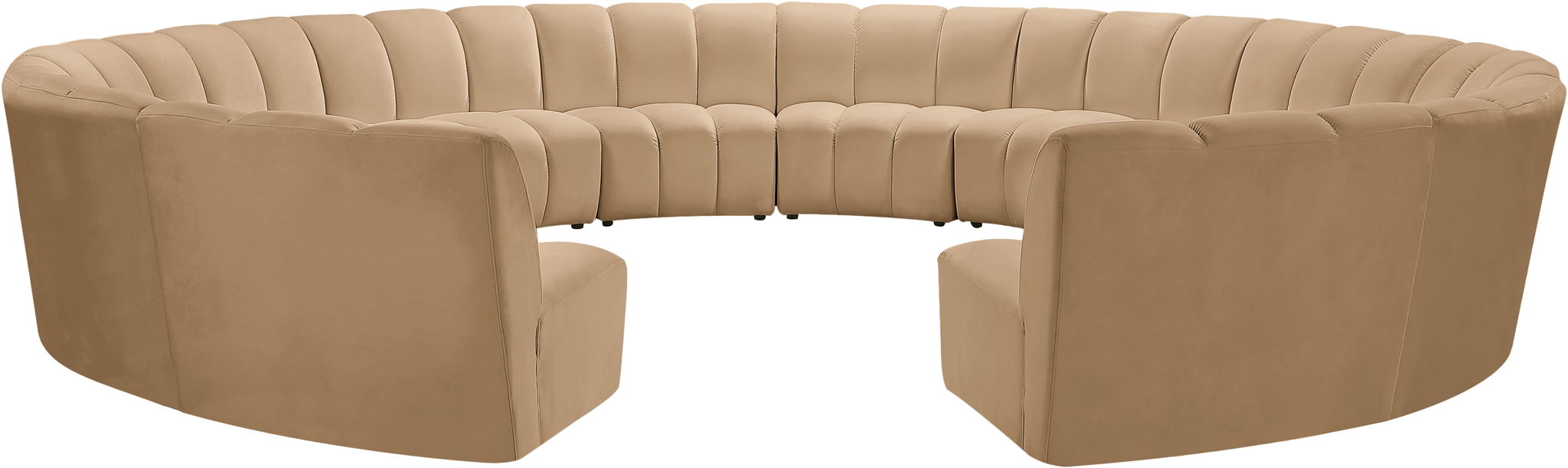 Infinity - 12 Piece Modular Sectional - Camel