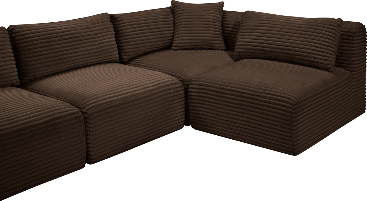 Shaggy - 6 Piece Modular U-Shaped Sectional