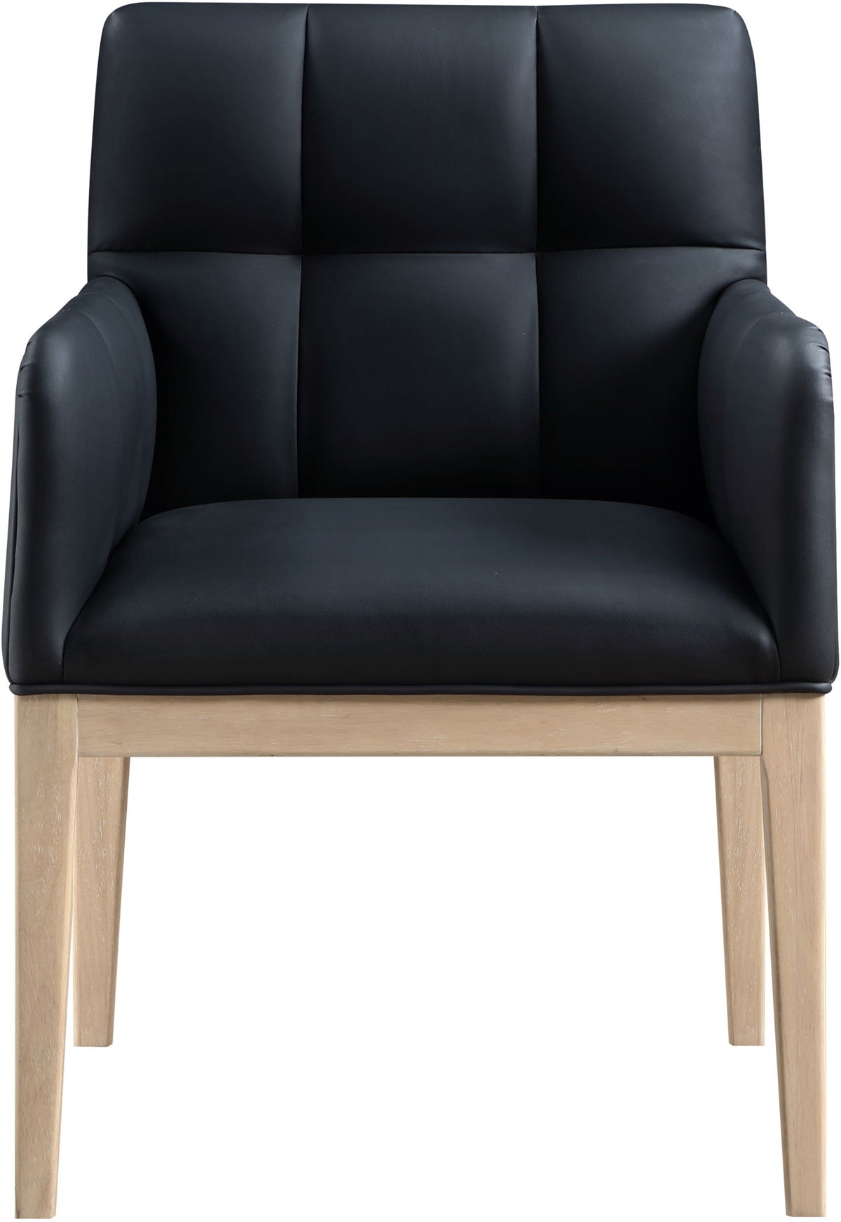 Adrian - Dining Arm Chair (Set of 2) - Light Brown Legs