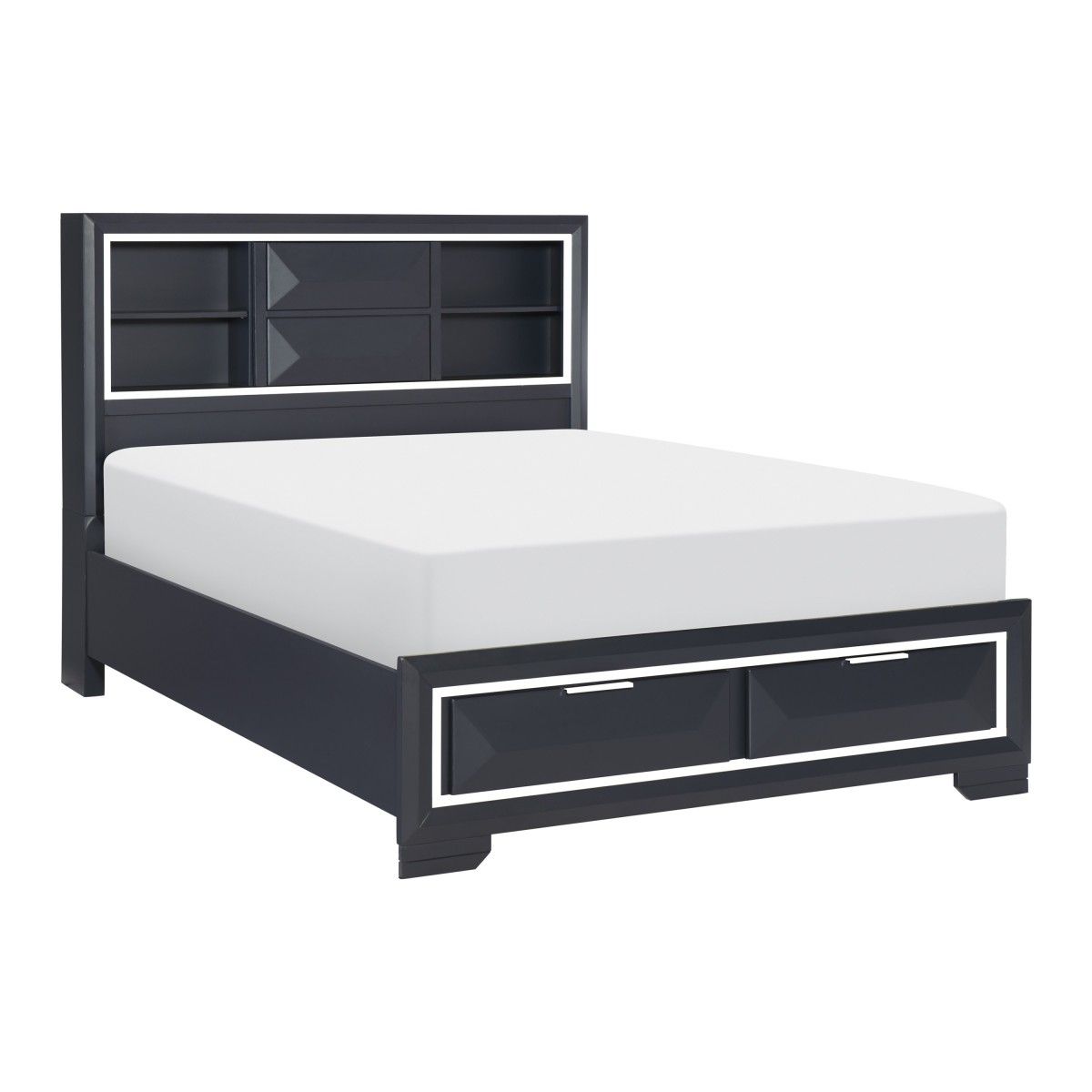 Rosemont - Platform Bed With Storage Footboard