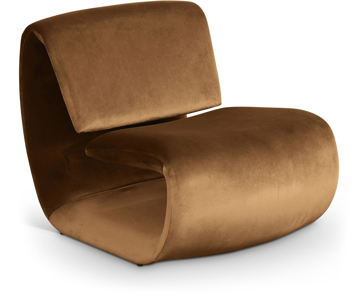 Nouveau - Accent Chair - Saddle