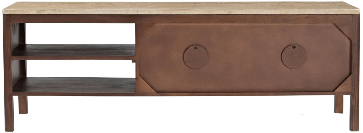Varenna - 57.25" Acacia Wood Media Console