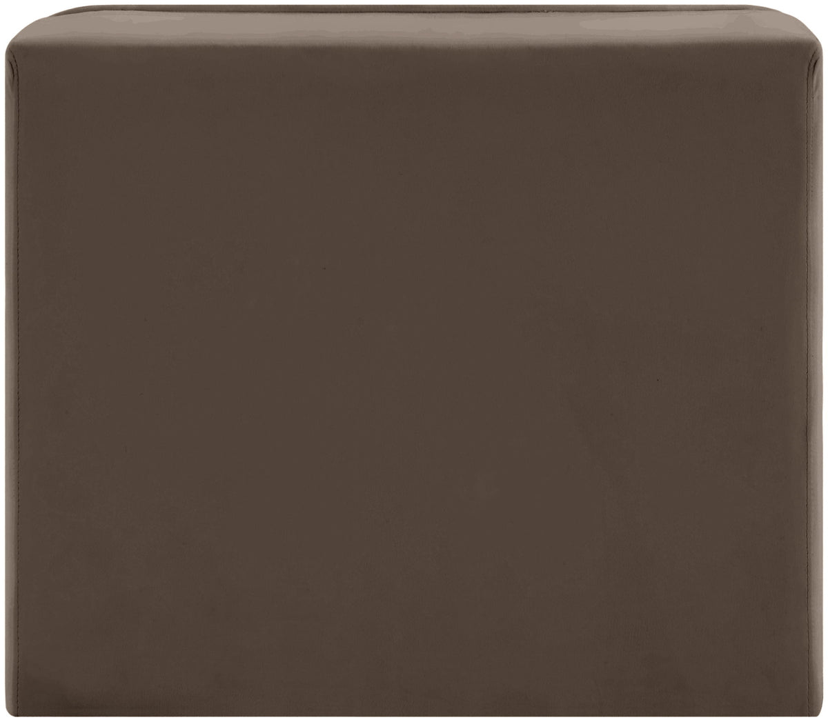 Rummi - Velvet Performance Fabric Upholstered Modular Armless Chair