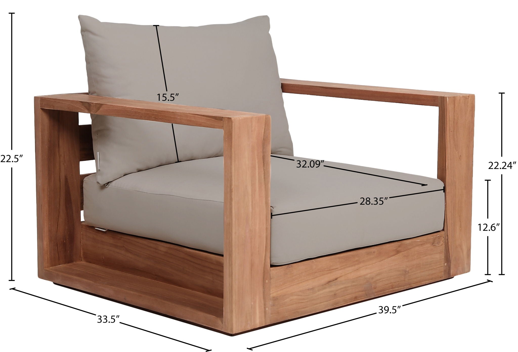 Tulum - Water Resistant Outdoor Chair
