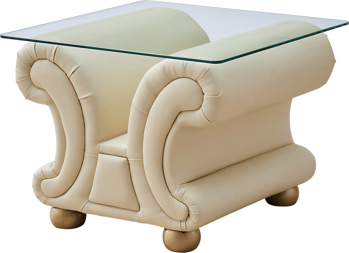 Apolo Ivory End Table