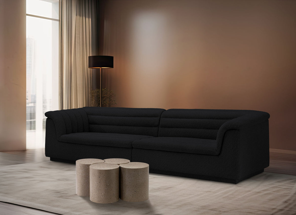 Dimple - 4 Piece Modular Coffee Table - Terazzo Finish