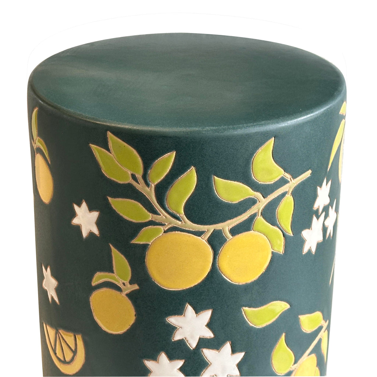 Tempest - Ceramic Table - Lemon Citrus
