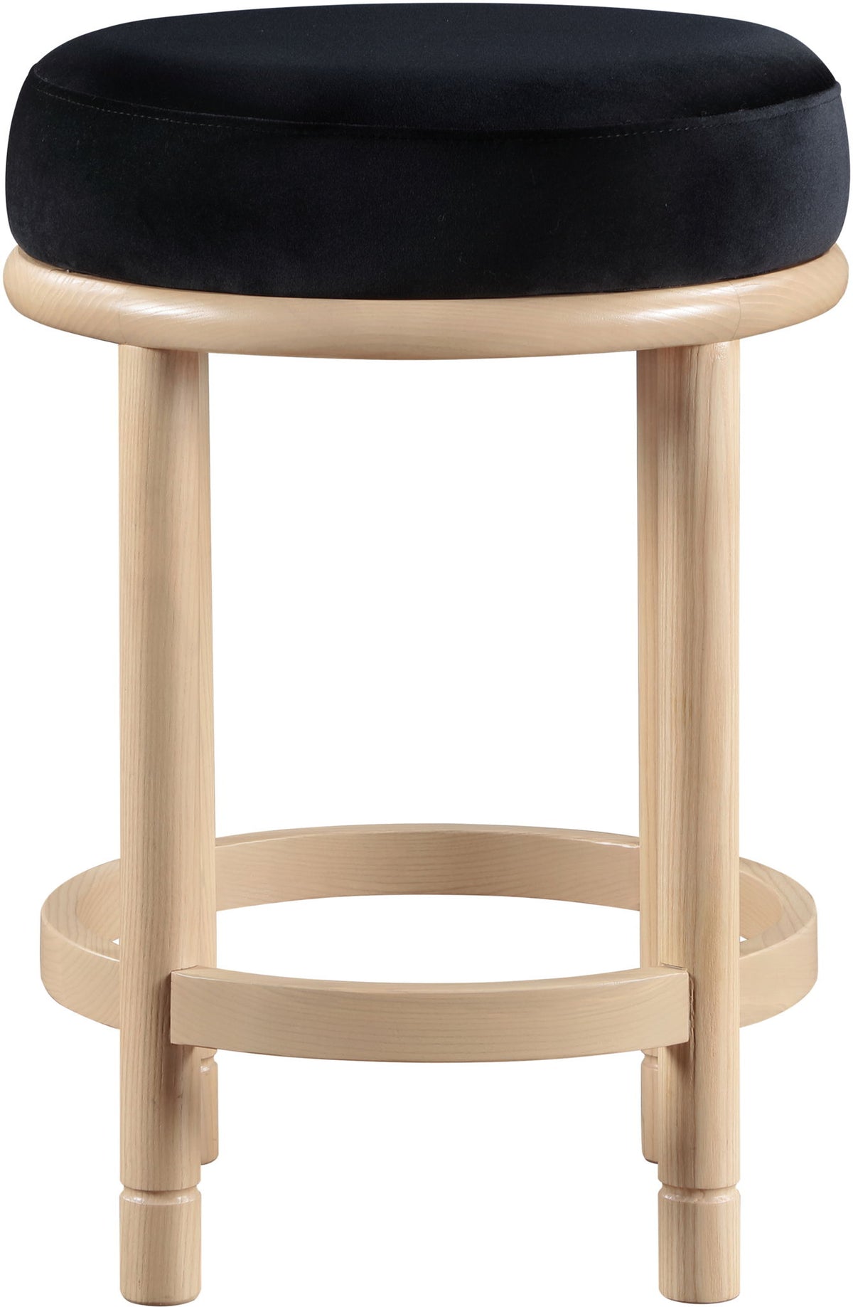 Monette - Counter Stool With Natural Base