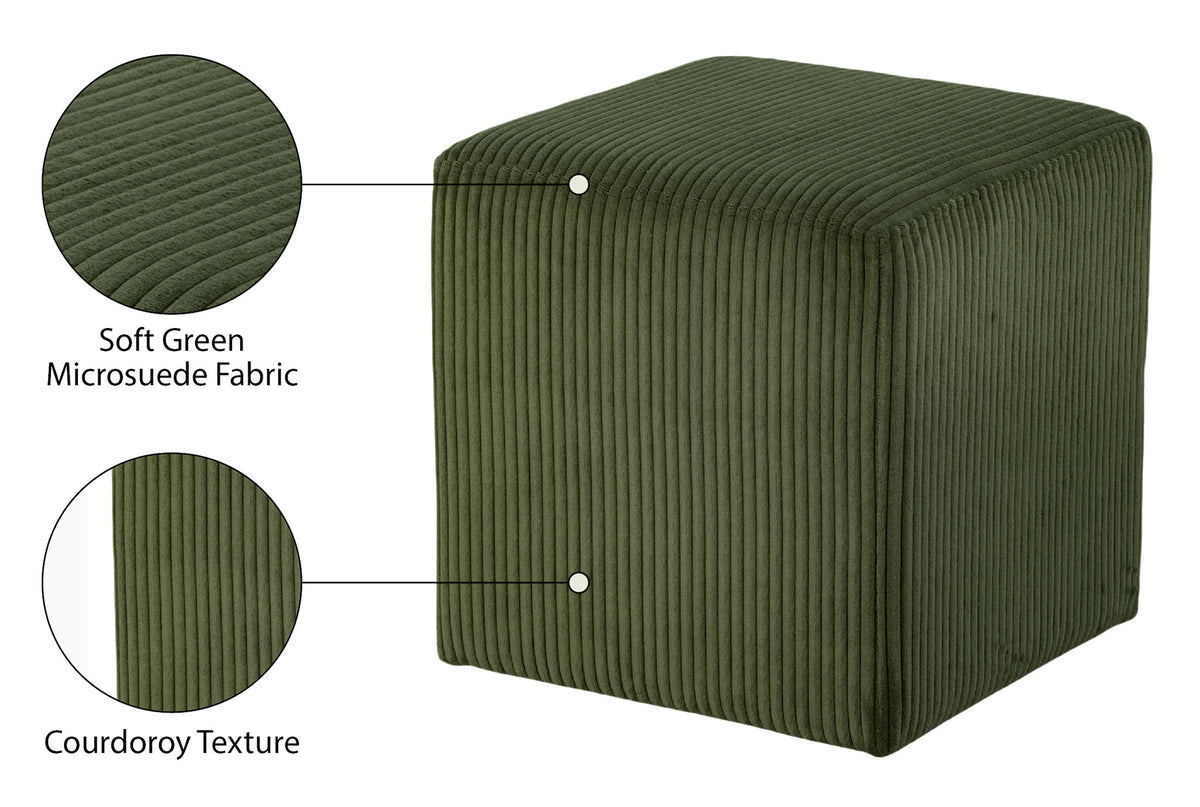 Roy - Microsuede Ottoman / Stool