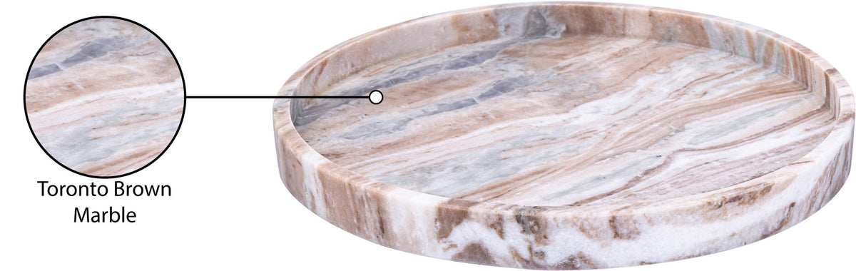 Barletta - Marble Round Tray