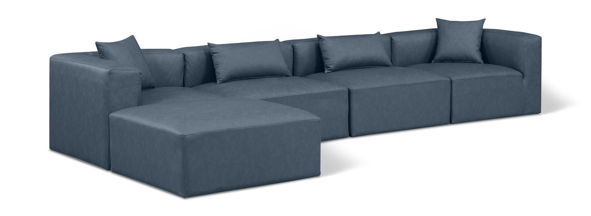 Cube - 5 Piece Modular Sectional With Chaise