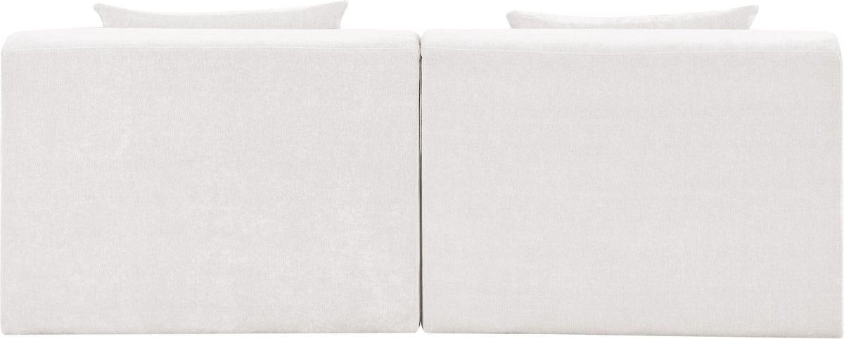 Stellar - 2 Piece 76" Upholstered Modular Armless Loveseat