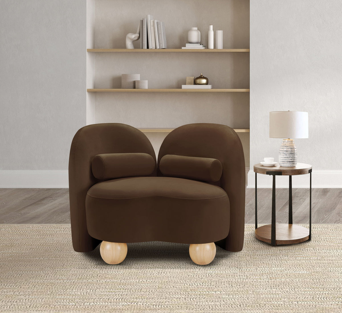 Daphne - Velvet Chair