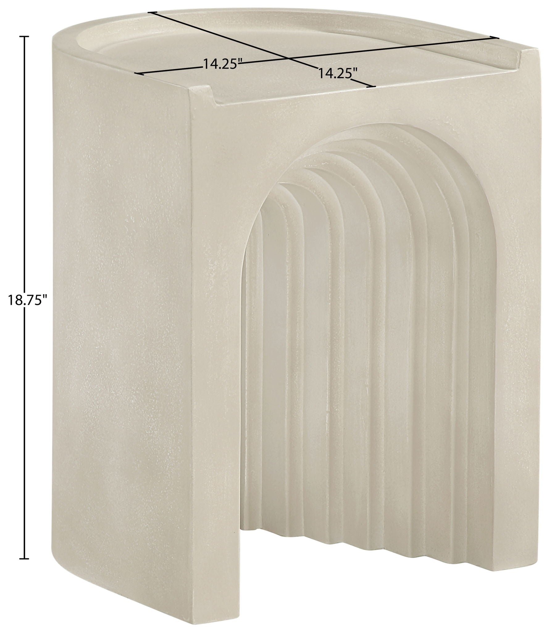 Avenda - Concrete End Table