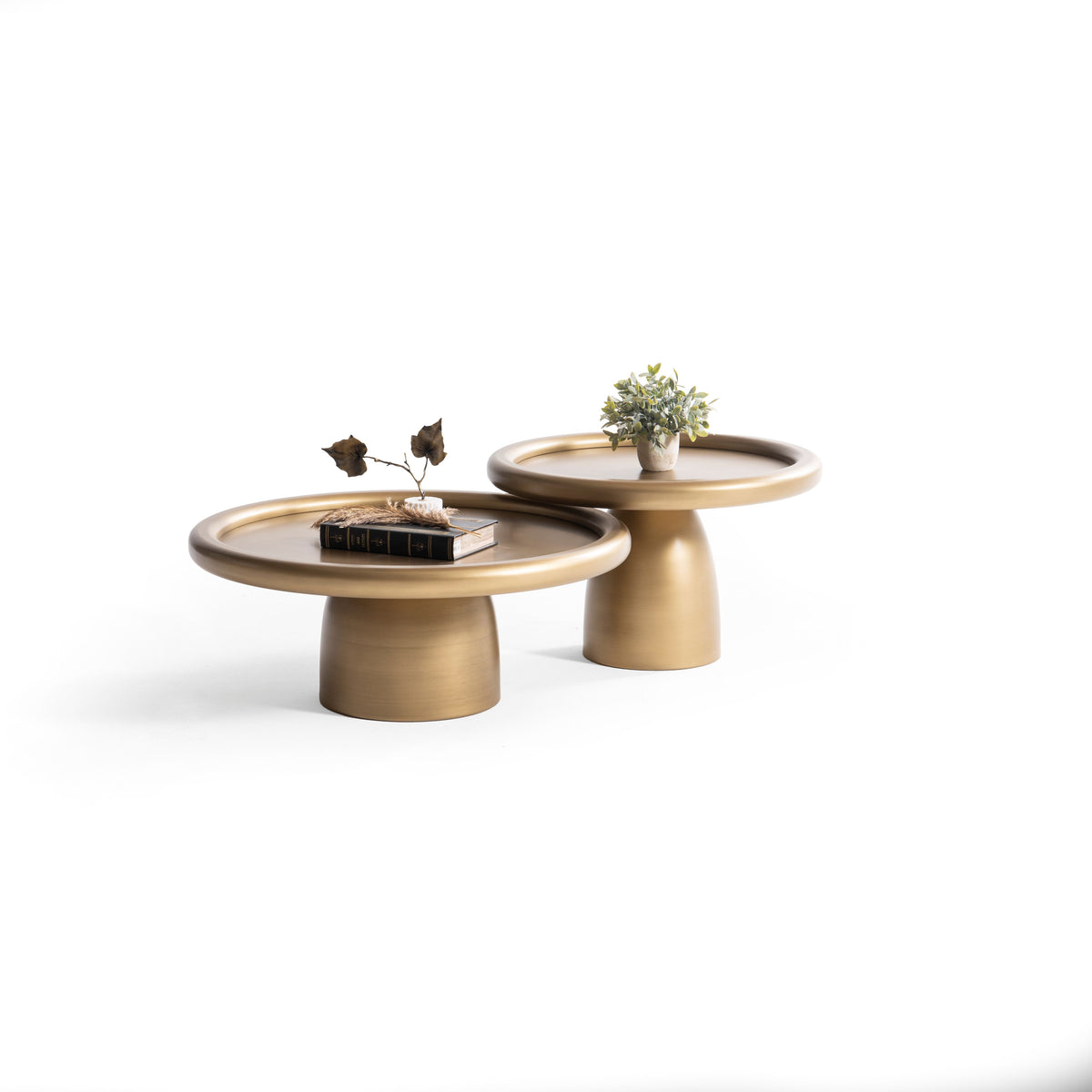 950 Gold 3-Piece Coffee Table Set