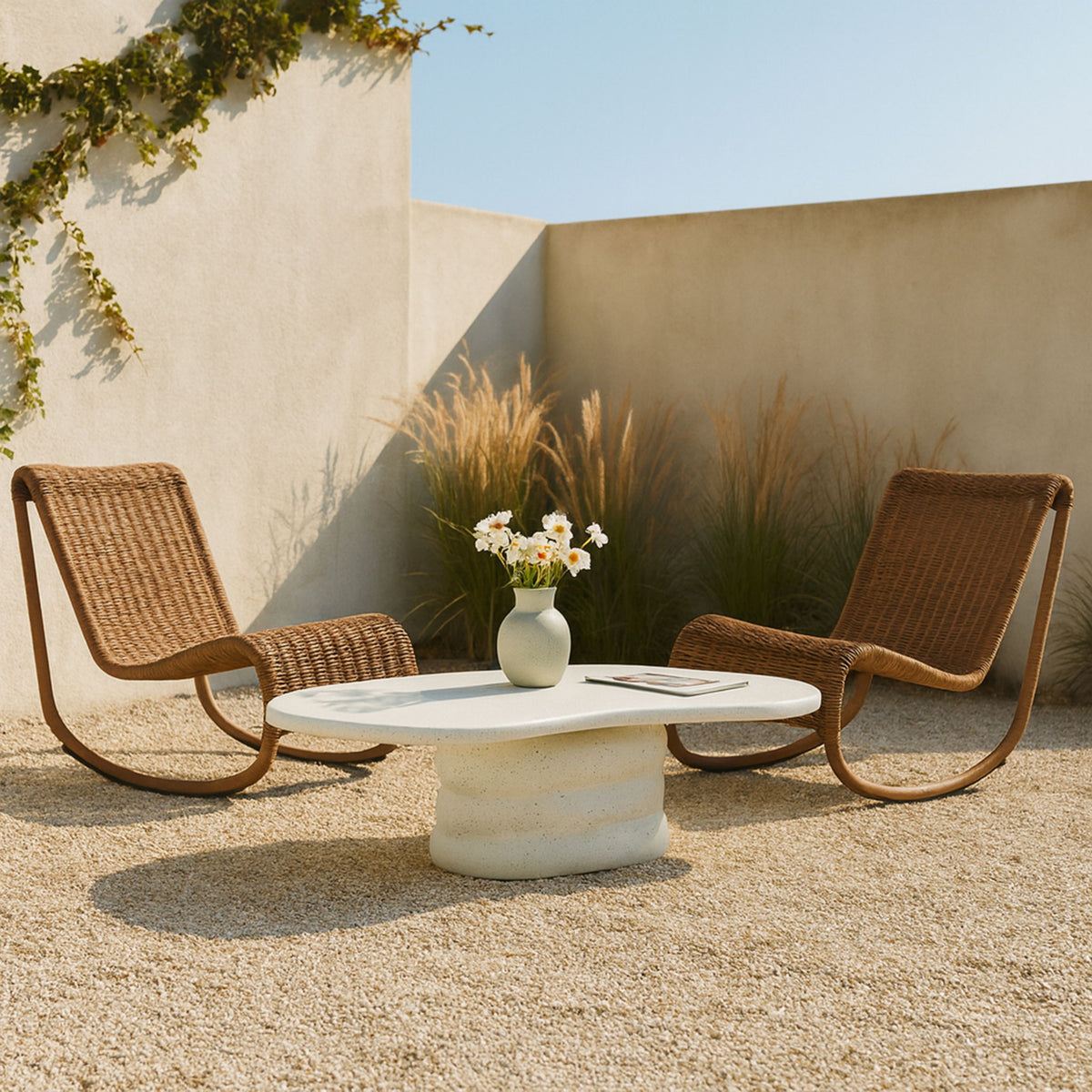 Branna - Concrete Coffee Table