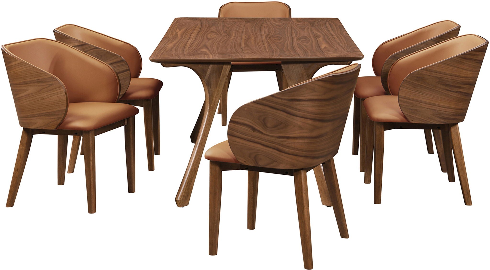 Glenwood - Vegan Leather Upholstered Dining Chair (Set of 2)