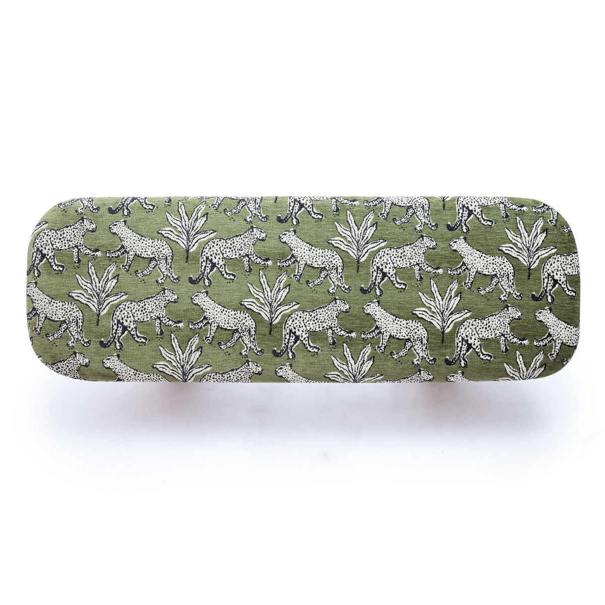 Ollie - Leopard Jacquard Bench