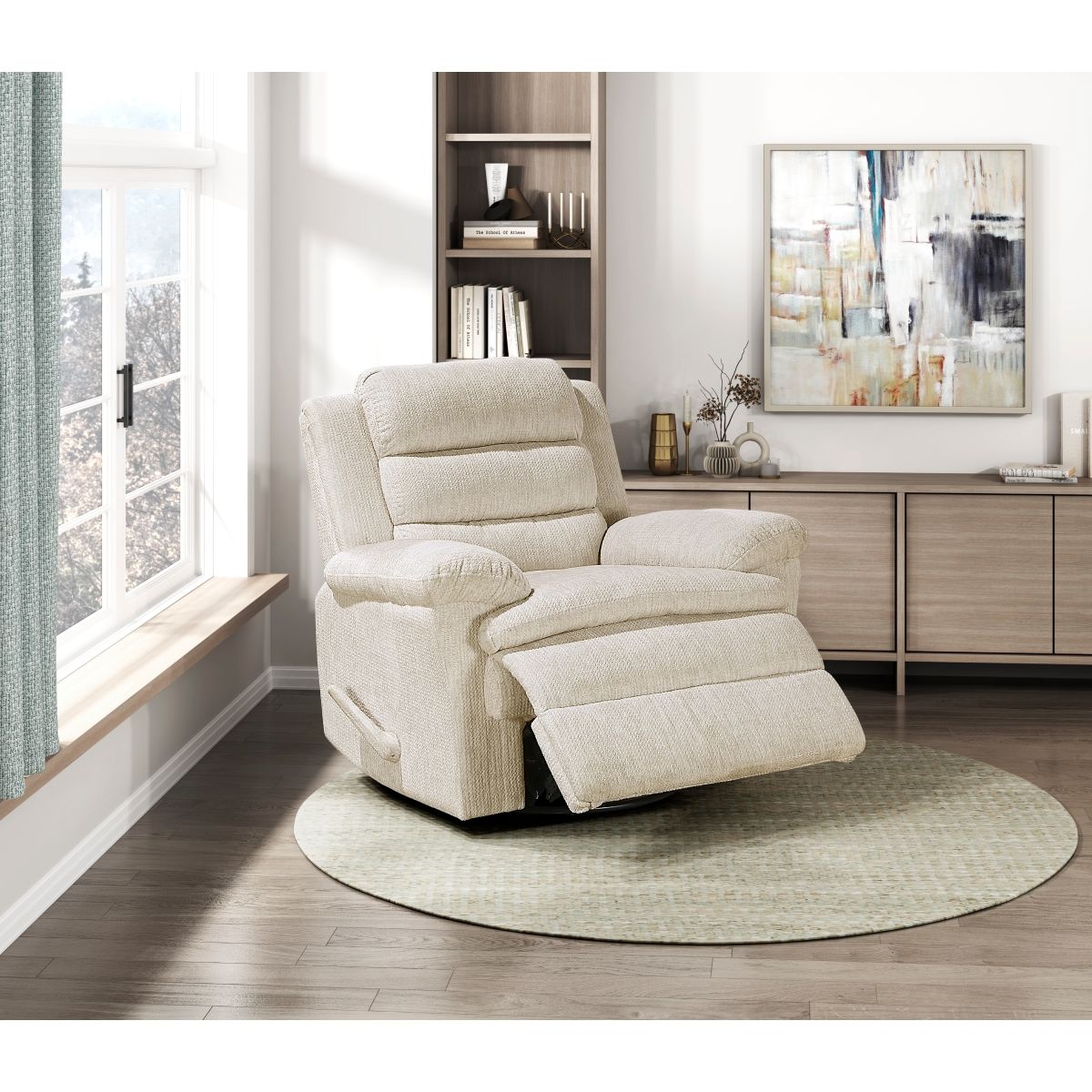 Oxford - Swivel Glider Reclining Chair