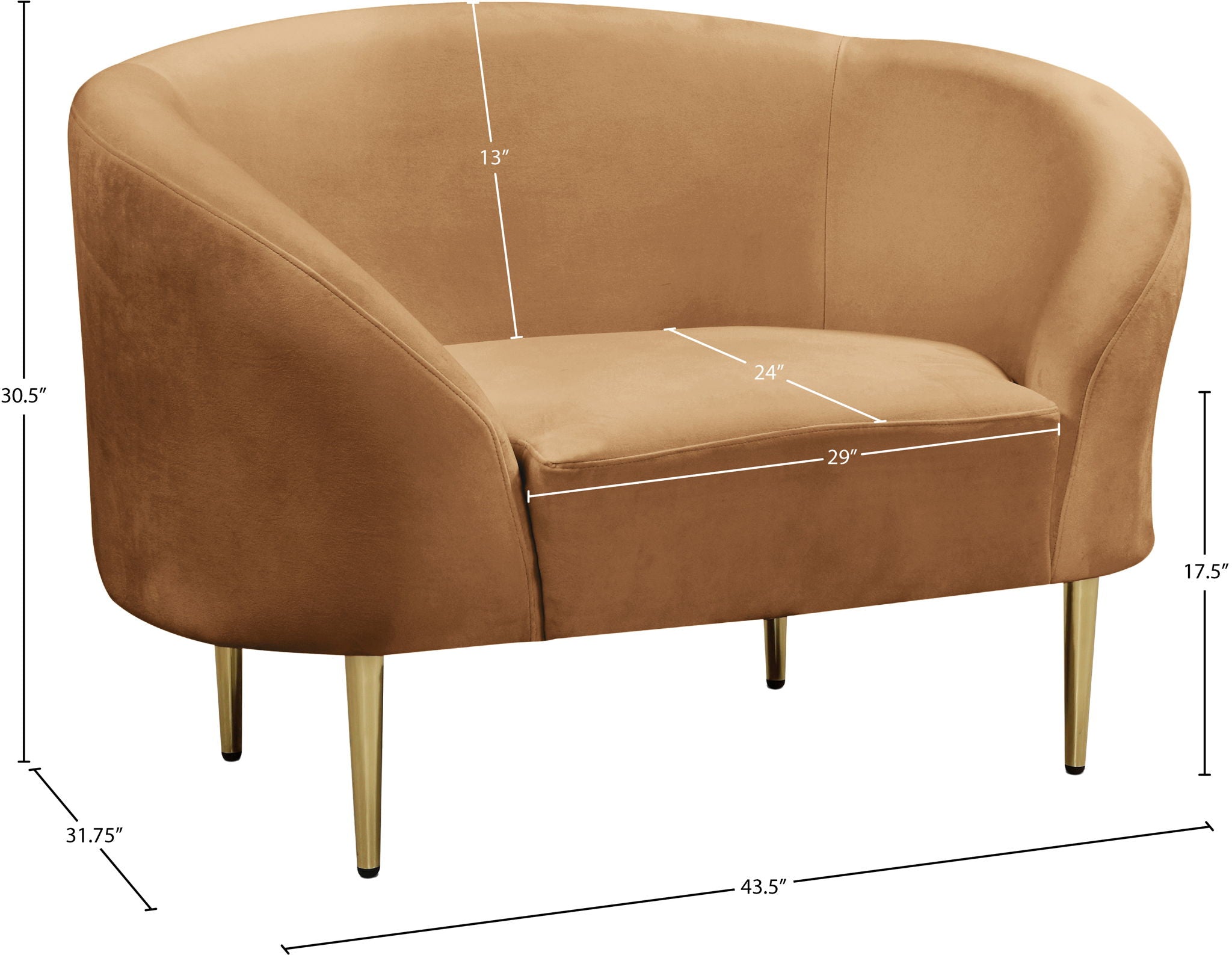 Ritz - Chair - Saddle