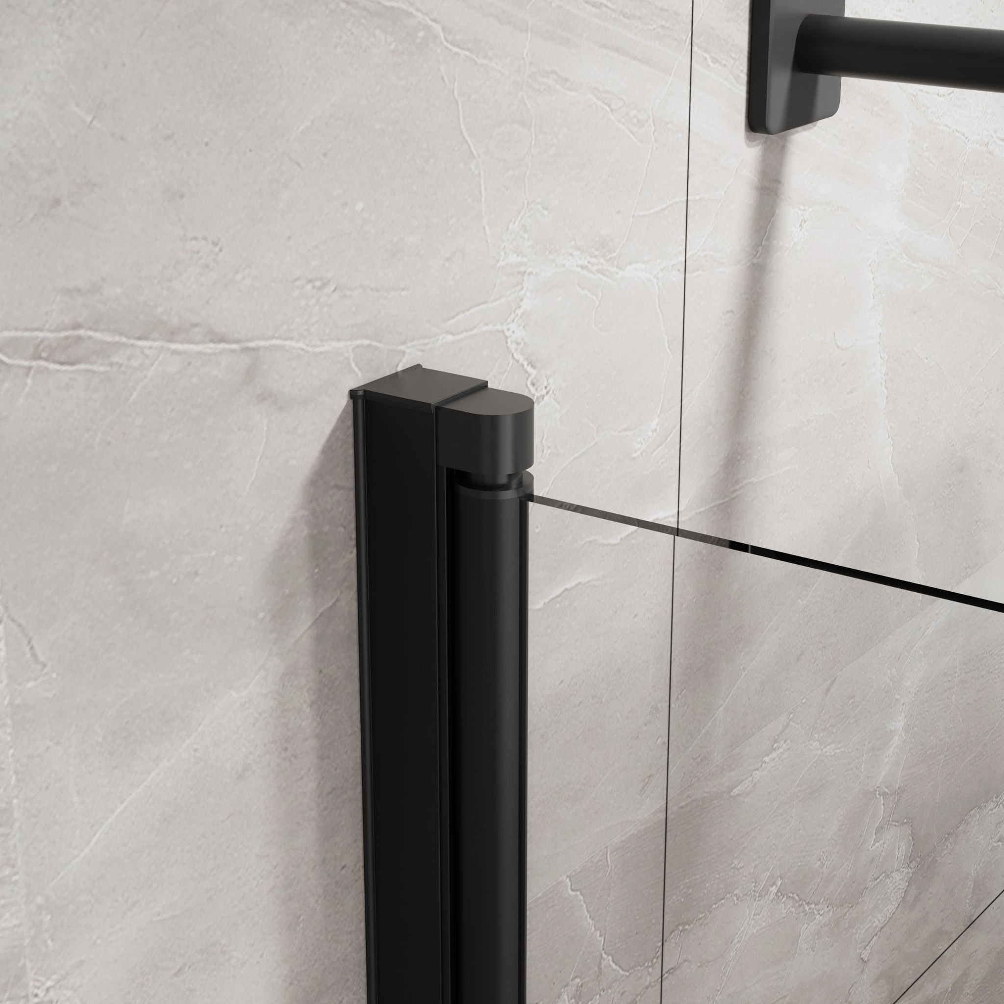 Goodyo - Frameless Bathtub Shower Door - Transparent