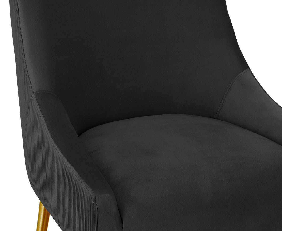 Beatrix - Pleated Velvet Stool