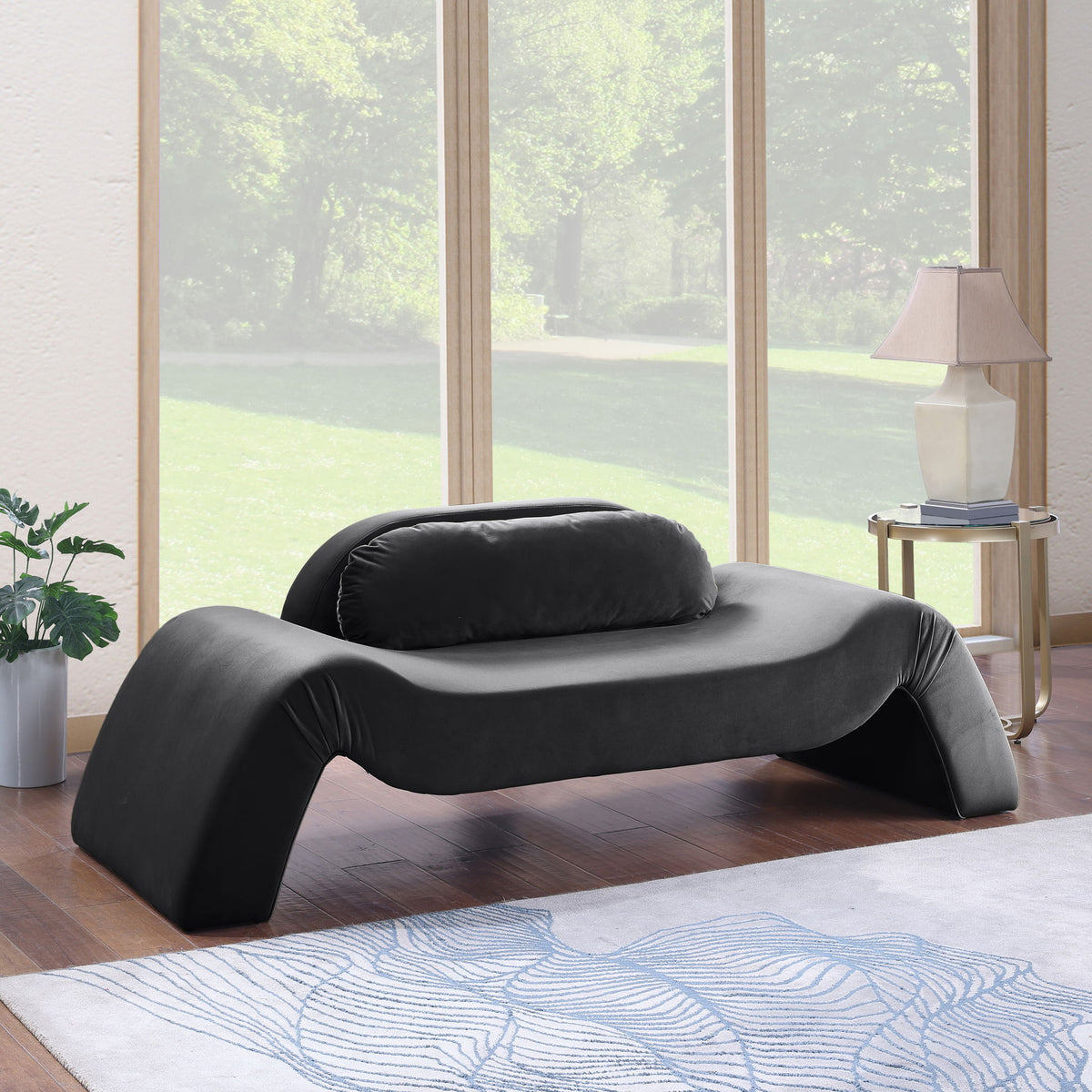 Austin - Velvet Loveseat