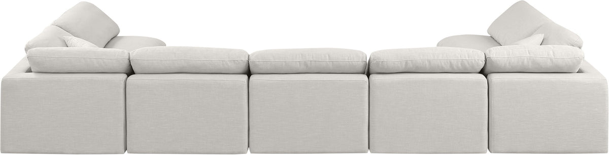 Indulge - Linen 7 Piece Modular U-Shaped Sectional